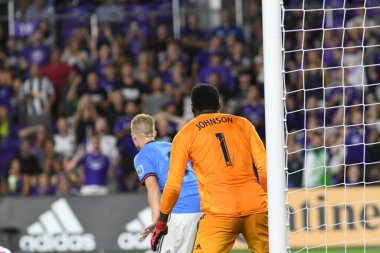 Orlando City 26 Temmuz 2018 'de Florida Exploria Stadyumu' nda NYC FC 'ye ev sahipliği yaptı. Fotoğraf: Marty Jean-Louis