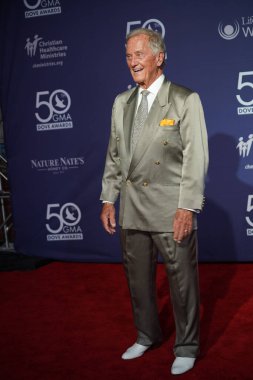 15 Ekim 2019 'da Nashville, Tennessee' deki Linbscome Üniversitesi 'nde verilen 50. GMA Dove Ödülleri sırasında kırmızı halı.