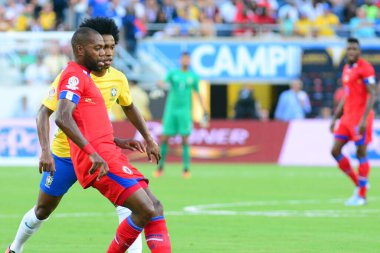 Brezilya, 8 Haziran 2016 tarihinde Orlando Florida 'daki Copa America Centenario' da Haiti ile karşılaştı..