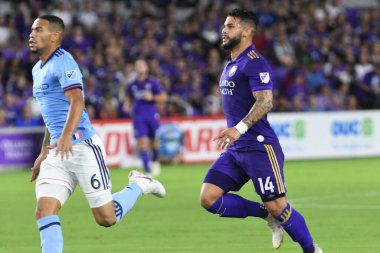 Orlando City 26 Temmuz 2018 'de Florida Exploria Stadyumu' nda NYC FC 'ye ev sahipliği yaptı. Fotoğraf: Marty Jean-Louis