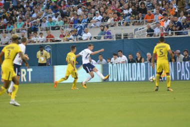 Paris Saint-Germain, Tottenham Hotspur 'a karşı 22 Temmuz 2017' de Orlando Florida 'daki Citrus Bowl' da. 