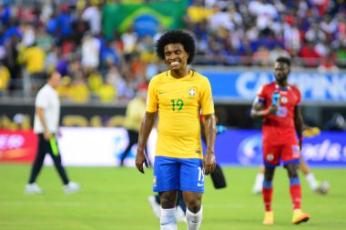 Brezilya, 8 Haziran 2016 tarihinde Orlando Florida 'daki Copa America Centenario' da Haiti ile karşılaştı..