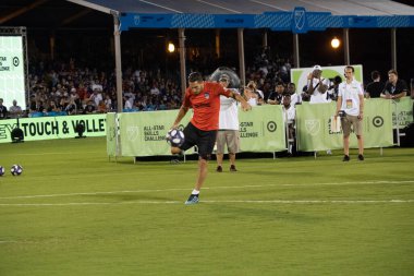 30 Temmuz 2019 'da Orlando Florida' da Disney 'in Vahşi Spor Dünyası' nda MLS All-Star Yetenek Yarışması. 