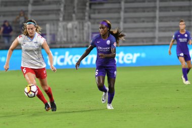 Orland Pride, 25 Ağustos 2018 'de Orlando Florida' daki Exploria Stadyumu 'nda Chicago Red Stars' a ev sahipliği yapıyor..  