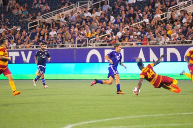 Orlando City SC, 29 Haziran 2016 'da Orlando Florida' daki Kamp Dünyası Stadyumu 'nda Fort Lauderdale Strikers' a ev sahipliği yaptı..