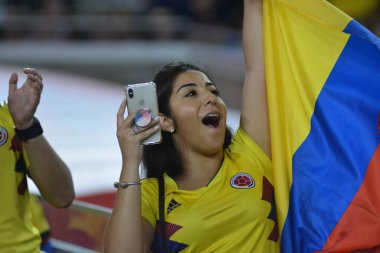 ABD Kolombiya 'ya karşı Raymond James Stadyumu' nda 11 Ekim 2018 'de.  