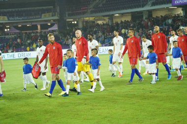 Amerikan Futbol Takımı 15 Kasım 2019 Cuma günü Orlando Florida 'daki Exploria Stadyumu' nda oynanan Concacaf Uluslar Ligi karşılaşmasında Kanada 'ya ev sahipliği yapmaktadır.