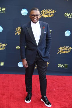 24 Mart 2018 Cumartesi günü Las Vegas 'taki Orleans Resort' ta düzenlenen 33. Yıldız Ödülleri Kırmızı Halı sırasında ünlüler.