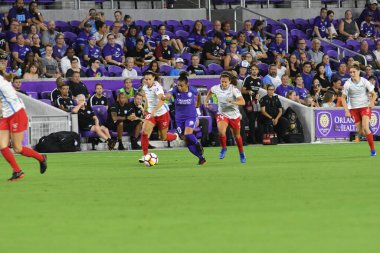 Orland Pride, 25 Ağustos 2018 'de Orlando Florida' daki Exploria Stadyumu 'nda Chicago Red Stars' a ev sahipliği yapıyor.. 