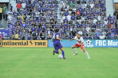 Orlando City, 5 Temmuz 2017 'de Orlando City Stadyumu' nda Toronto FC 'ye ev sahipliği yaptı..  