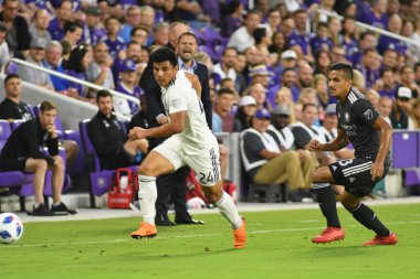 Orlando City 21 Nisan 2018 'de Orlando Florida' daki Exploria Stadyumu 'nda San Jose depremlerine ev sahipliği yaptı..  