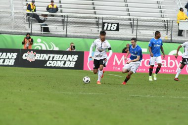 13 Ocak 2018 'de Orlando Florida' daki Spektrum Stadyumu 'nda düzenlenen Florida Kupası' nda Korucular Corinthianlara karşı..