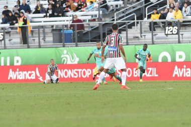 Fluminense, Florida Kupası 'nda 15 Ocak 2018' de Orlando Florida 'da oynanan Spektrum Stadyumu' nda Barcelona SC 'ye karşı..
