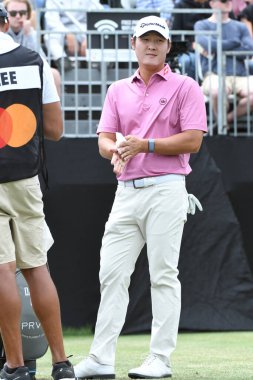 8 Mart 2020 'de Orlando Florida' daki Bay Hill Kulübü 'nde Arnold Palmer Davetiye Turu sırasında. 