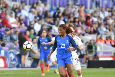 Fransa, 7 Mart 2018 tarihinde Orlando 'daki Orlando City Stadyumu' nda oynanan SheBelives Kupası 'nda Almanya ile karşı karşıya geldi..  