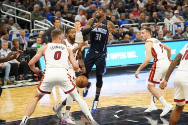 Orlando Magic 1 Şubat 2020 tarihinde Orlando Florida 'daki Amway Center' da Miami Heat 'e ev sahipliği yaptı.. 