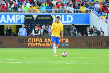 Brezilya, 8 Haziran 2016 tarihinde Orlando Florida 'daki Copa America Centenario' da Haiti ile karşılaştı.. 