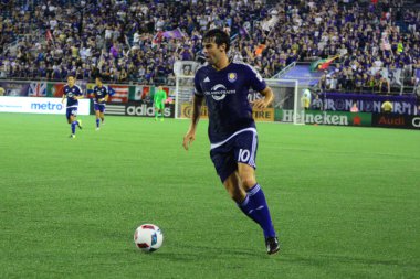 Orlando City, 24 Ağustos 2016 'da Orlando Florida' daki Kamp Dünyası Stadyumunda Toronto FC 'ye ev sahipliği yaptı..