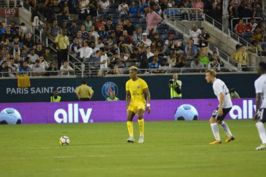Paris Saint-Germain, Tottenham Hotspur 'a karşı 22 Temmuz 2017' de Orlando Florida 'daki Citrus Bowl' da.   