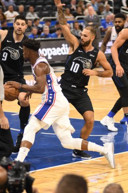 Orlando Magic, Philadelphia 76ers 'ı 14 Kasım 2018' de Orlando Florida 'daki Amway Center' da ağırlıyor.. 