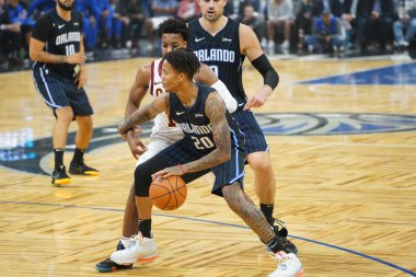 Orlando Magic, Orlando, Florida 'daki sezon açılışında Cleveland Cavaliers' ı Amway Center 'da ağırlıyor..