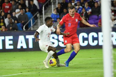 Amerikan Futbol Takımı 15 Kasım 2019 Cuma günü Orlando Florida 'daki Exploria Stadyumu' nda oynanan Concacaf Uluslar Ligi karşılaşmasında Kanada 'ya ev sahipliği yapmaktadır.