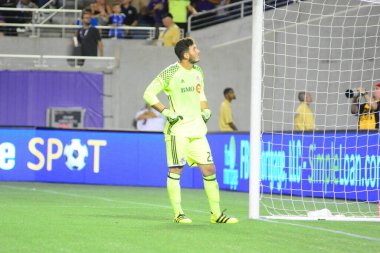 Orlando City, 24 Ağustos 2016 'da Orlando Florida' daki Kamp Dünyası Stadyumunda Toronto FC 'ye ev sahipliği yaptı..