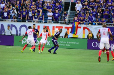 Orlando City SC, 18 Haziran 2016 'da Orlando Florida' daki Camp World Stadyumu 'nda San Jose Depremleri' ne ev sahipliği yaptı..