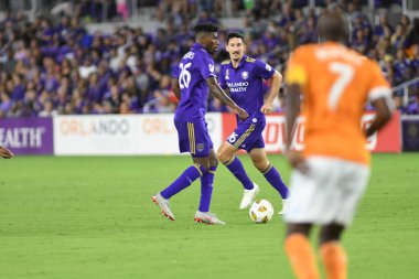 Orlando City SC, 22 Eylül 2018 'de Florida Exploria Stadyumu' nda Houston Dynamo 'yu ağırladı..