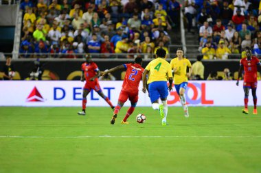 Brezilya, 8 Haziran 2016 tarihinde Orlando Florida 'daki Copa America Centenario' da Haiti ile karşılaştı..