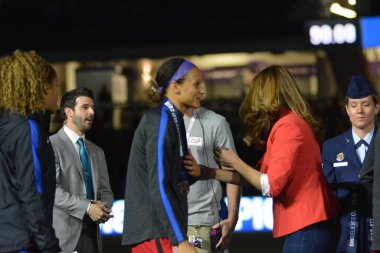 ABD, 7 Mart 2018 tarihinde Orlando City Stadyumu 'ndaki SheBelives Kupası' nda İngiltere ile karşı karşıya geldi..  