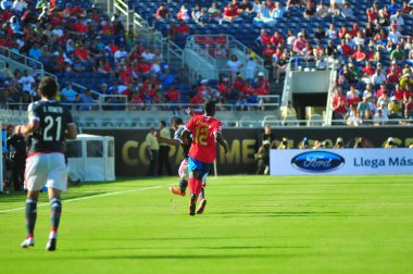 Kosta Rika, Copa America Centenario sırasında Paraguay ile Orlando Florida 'daki Dünya Kampı Stadyumu' nda karşılaştı..