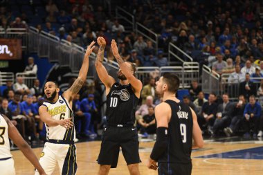Orlando Magic, 31 Ocak 2019 'da Orlando Florida' daki Amway Center 'da Indiana Pacers' a ev sahipliği yapıyor..