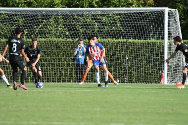 30 Temmuz 2019 'da Orlando Florida' daki Disney 'in Vahşi Spor Dünyası' nda düzenlenen MLS Allstar Haftası sırasında MLS Homegrown oyunu.