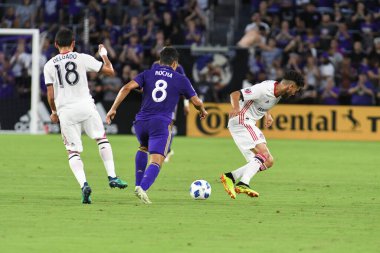 Orlando City 14 Temmuz 2018 'de Florida Exploria Stadyumu' nda Toronto FC 'ye ev sahipliği yaptı. Fotoğraf: Marty Jean-Louis