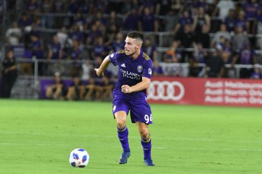 Orlando City 26 Temmuz 2018 'de Florida Exploria Stadyumu' nda NYC FC 'ye ev sahipliği yaptı. Fotoğraf: Marty Jean-Louis