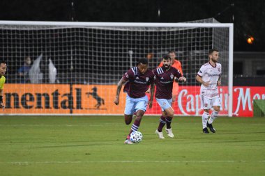 Real Salt Lake, 12 Temmuz 2020 'de Orlando Florida' da düzenlenen MLS Sırt Turnuvası sırasında Colorado Rapids ile karşı karşıya. 
