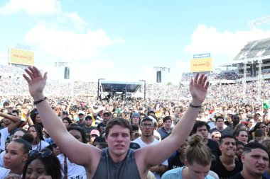 23 Şubat 2019 'da Orlando Florida' daki Dünya Kampı Stadyumunda Hristiyan Uyanışı.  