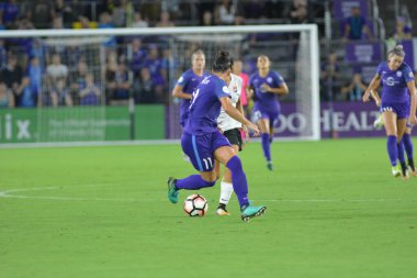Orlando Pride 12 Ağustos 2017 'de Orlando City Stadyumu' nda New Jersey Sky Blue FC 'ye ev sahipliği yapmaktadır..  