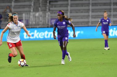 Orland Pride, 25 Ağustos 2018 'de Orlando Florida' daki Exploria Stadyumu 'nda Chicago Red Stars' a ev sahipliği yapıyor..  