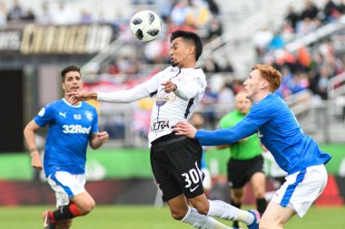 13 Ocak 2018 'de Orlando Florida' daki Spektrum Stadyumu 'nda düzenlenen Florida Kupası' nda Korucular Corinthianlara karşı..