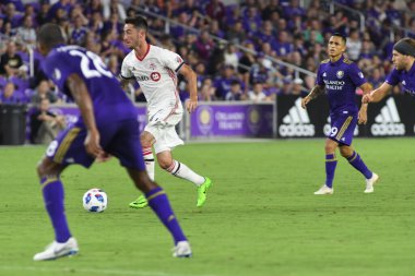 Orlando City 14 Temmuz 2018 'de Florida Exploria Stadyumu' nda Toronto FC 'ye ev sahipliği yaptı. Fotoğraf: Marty Jean-Louis
