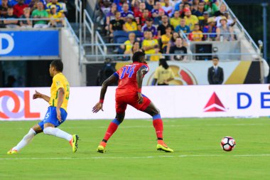 Brezilya, 8 Haziran 2016 tarihinde Orlando Florida 'daki Copa America Centenario' da Haiti ile karşılaştı..