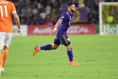 Orlando City SC, 22 Eylül 2018 'de Florida Exploria Stadyumu' nda Houston Dynamo 'yu ağırladı..