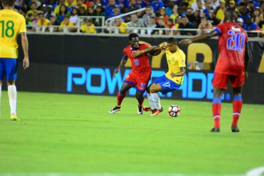 Brezilya, 8 Haziran 2016 tarihinde Orlando Florida 'daki Copa America Centenario' da Haiti ile karşılaştı..