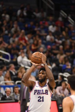 Orlando Magic, Philadelphia 76ers 'ı 14 Kasım 2018' de Orlando Florida 'daki Amway Center' da ağırlıyor..