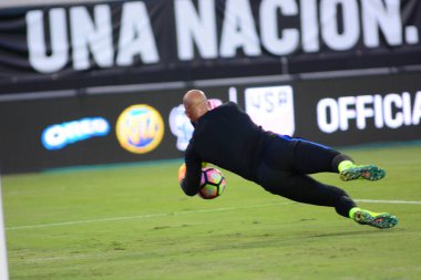 ABD Futbol Takımı 6 Eylül 2016 'da Jacksonville Florida EverBank Field' da Trinidad & Tobago 'ya ev sahipliği yaptı..
