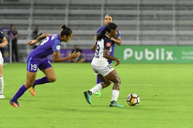 Orlando Pride, 23 Mayıs 2018 'de Orlando Florida' daki Exploria Stadyumu 'nda Kuzey Carolina Cesareti' ne ev sahipliği yapmaktadır..  