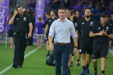 Orlando City 26 Temmuz 2018 'de Florida Exploria Stadyumu' nda NYC FC 'ye ev sahipliği yaptı. Fotoğraf: Marty Jean-Louis