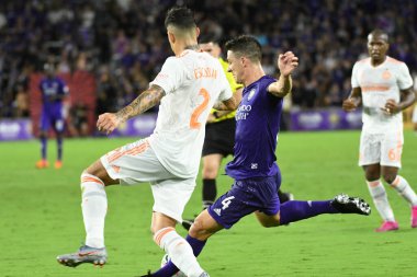 Orlando City SC, 6 Ağustos Salı günü Orlando Florida 'daki Exploria Stadyumu' nda oynanan ABD Kupası sırasında Atlanta United FC 'ye ev sahipliği yaptı..